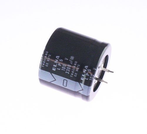 5x 3300uF 100V Radial Snap In Mount Electrolytic Capacitor 100VDC 85C 3300mfd DC