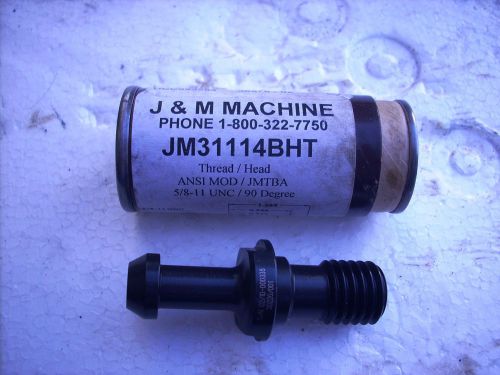 CAT40 Retention Knob, Pull Stud 90 Degree, Standard Type, J &amp; M Machine Inc.