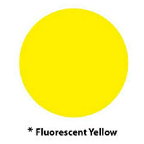 3 FEET (36&#034;x15&#034;) SISER EASYWEED FLUORESCENT HEAT TRANSFER VINYL - COLOR:YELLOW