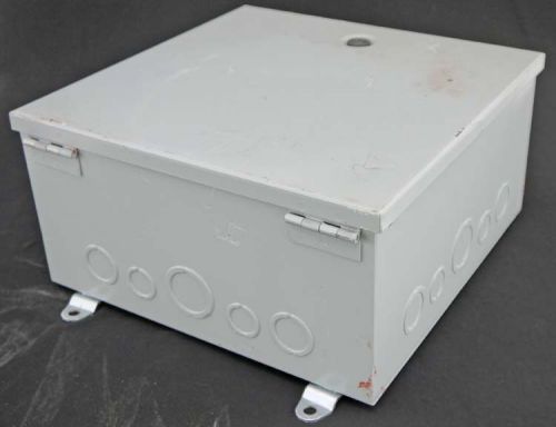 Hoffman AHE12X12X6 Electrical Box Enclosure +2x Dongan NSC-29H9-1853 Transformer