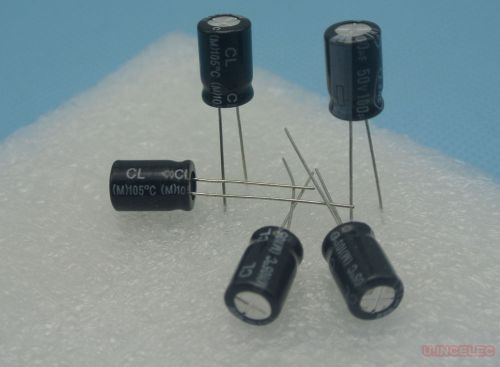 20pcs 100uF 50V Electrolytic Capacitor 2000Hours 105degC LS