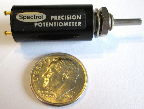 SPECTROL #162 MINIATURE 10-TURN POT  1/2&#034;OD WW 20 OHM 2W NOS  1 PCS.