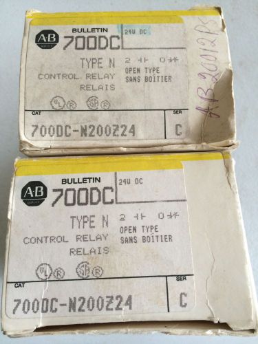 ALLEN-BRADLEY 700DC-N200Z24  DC RELAY SERIES C