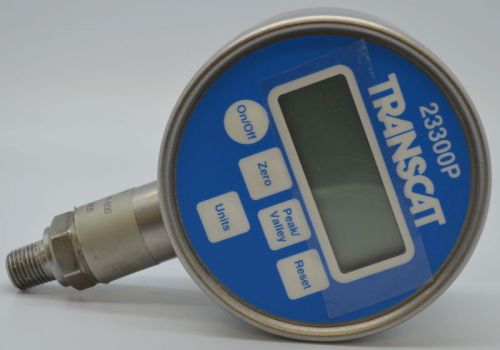 Transmation TCAT23300P-3000 Model 23300P-3000 Digital Pressure Gauge, 0-3000 PSI