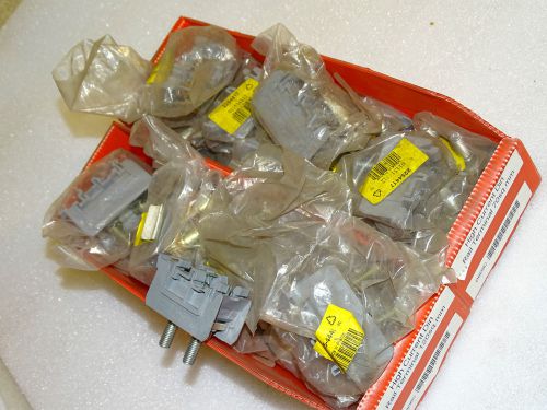 Lot of 28x High Current DIN Rail Power Terminals Entrelec 5143-M70/31FF