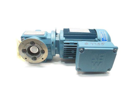 NEW SEW EURODRIVE DFT80K6 SAF37DT80K6 0.5HP 9.02:1 126RPM GEARMOTOR D511045