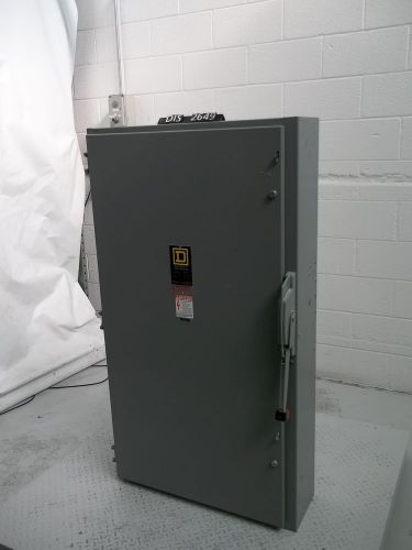 Square D 600 Volt 400 Amp Fused Disconnect (DIS2649)