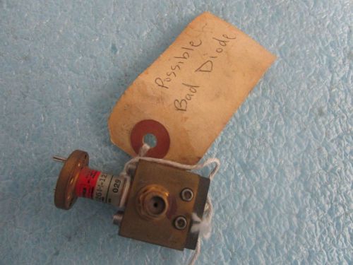 Hughes Model:  447326H-1211 ave Gain Directional Coupler.  Possible Bad Diode &lt;