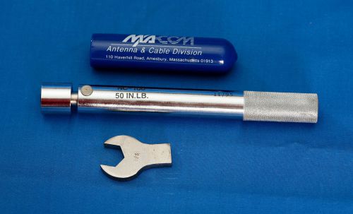 MACOM (AMP)TORQUE WRENCH WITH DETACHABLE 1/2&#034; HEAD. NC-100