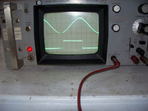 HP1200B RACK MOUNTED OSCILLOSCOPE - WORKS GREAT