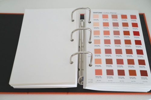 Pantone Fashion + Home Cotton Planner Colors On Cotton NEW