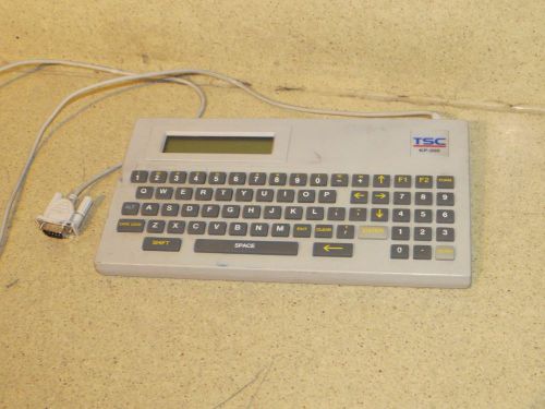 TSC KEYBOARD MODEL KP-200 (RoHs) S/N KP27160005