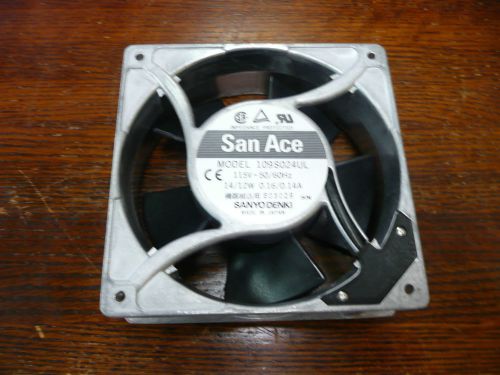 Sanyo Denki San Ace  109S024UL  115V  120MM,  NEW