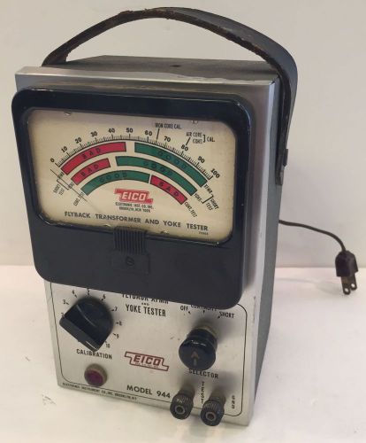 EICO Electronic Instrument Co Inc. Flyback Transformer Yoke Tester Model 944 VTG