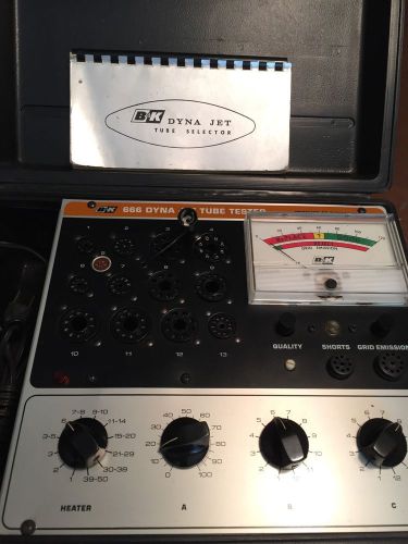 Rare: Vintage B&amp;K 666 Tube Tester