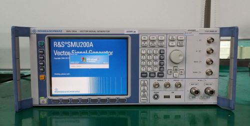 R&amp;s / smu200a / vector signal generator, 3ghz+3ghz, w/opt gsm/edge etc for sale