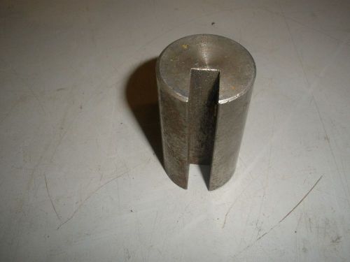 Dumont Keyway Broach Bushing 1 3/8” Dia. x 3/8” Wide Slot x 2  1/2 ” Long