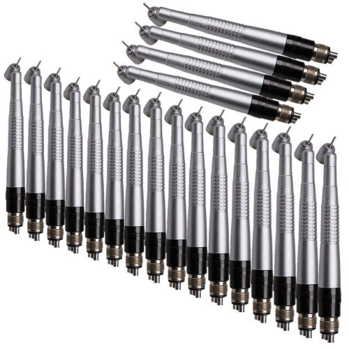 20pc dental 45° surgical high speed handpiece push button w/ quick coupler 4h for sale