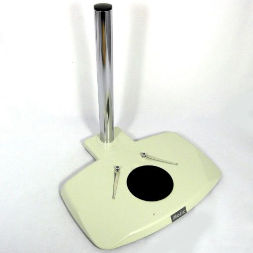 MOTIC K-Series Stereo Microscope Stand With Reversible Stage Plate &amp; Stage Clips