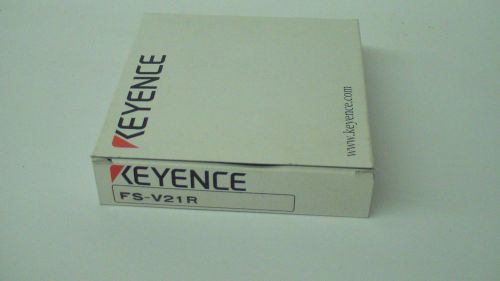 NEW KEYENCE FS-V21R(2494) PHOTOELECTRIC FIBER OPTIC AMPLIFIER 12-24VDC 2M