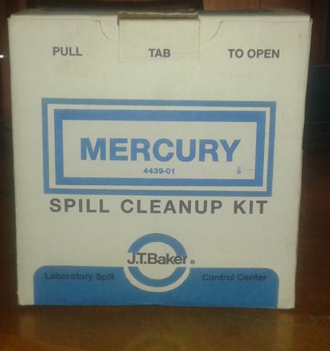 NEW J.T. Baker Mercury Spill Clean-Up Kit