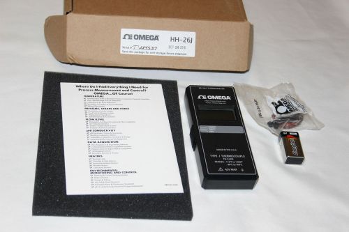 NEW-Omega Digital Thermometer Model HH-26J, -112F-1400F