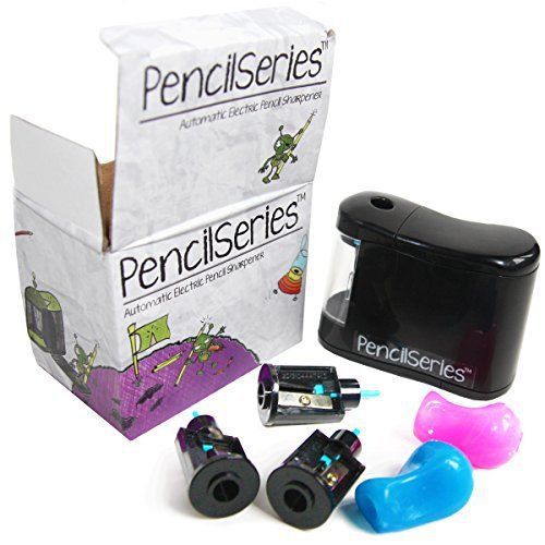 NEW PencilSeries Electric Pencil Sharpener Deluxe Kit