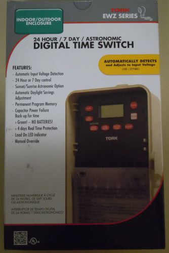 Tork- Model EWZ120. 24/7 Astronomic Digital Time Switch