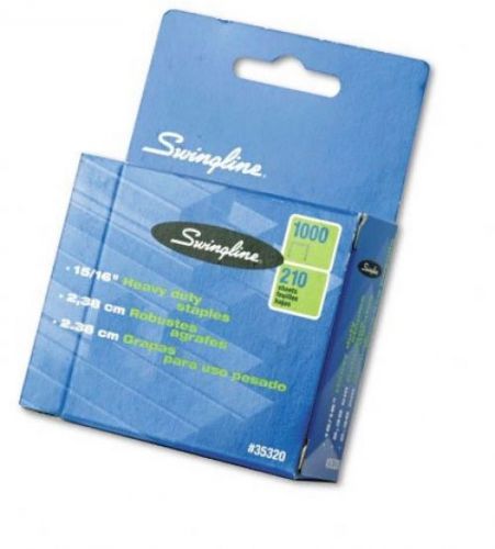 Swingline S.F. 13 Heavy-Duty Staples, 0.94 Inch Leg Length, 210 Page Capacity,