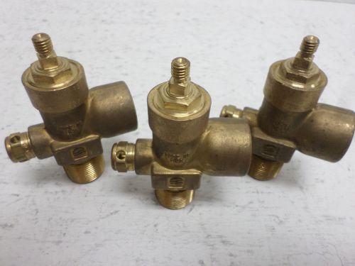 Lot of (3) Sherwood Valves CGA580