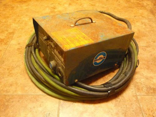 Millermatic WC-1 Spoolgun Control MIG Welding Spool Gun Wire Welder Feeder Box