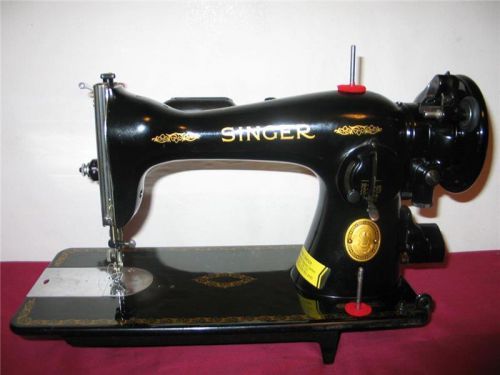 HEAVY DUTY SINGER SEWING MACHINE INDUSTRIAL STRENGTH, 15-91 Gear Driven