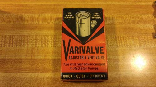 NOS HEAT-TIMER VARIVALVE Radiator Air Vent 1/8&#034; NPT ANGLE