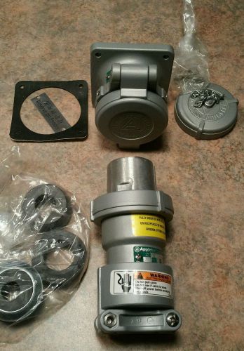 Appleton ADR3044, and ACP3044BC 30 Amp receptacles NIB*