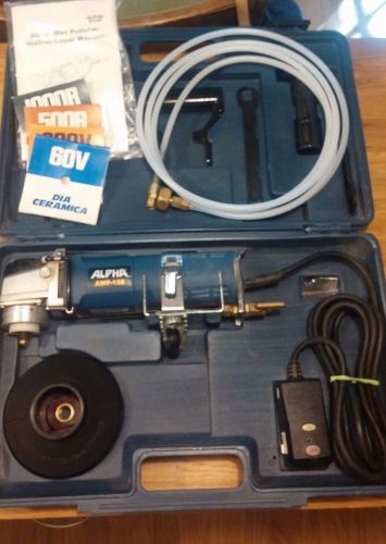 EXCELLENT CONDITION: Alpha Wet Electric Polisher for Stone - AWP 158