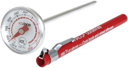 Winco pocket test thermometer with 50 to 550-degree fahrenheit temperature range for sale