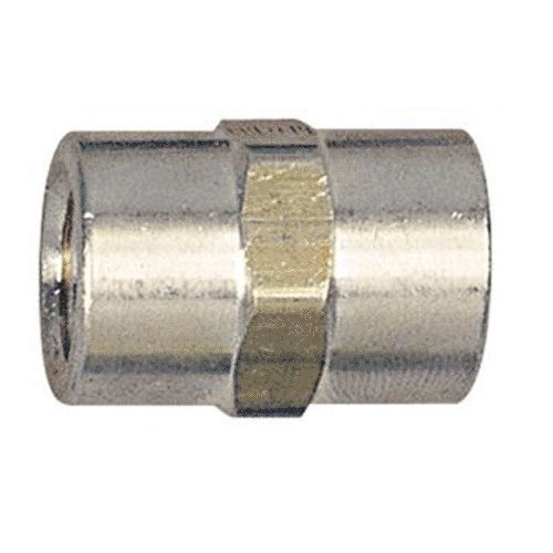 Forney 75532 Brass Hose Coupling, 1/4&#034;