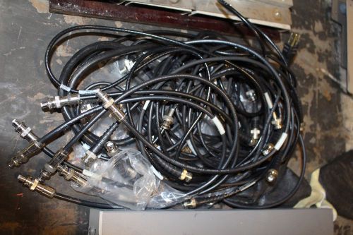 SET OF OVER 15 BNC NIM BIN CABLES