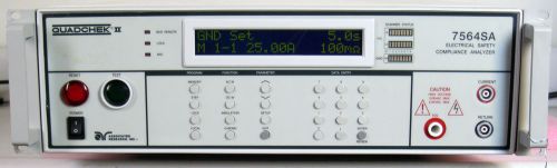 Associated Research 7564SA Quadchek II 5kVAC/6kVDC Programmable Hipot CAL/WARR.