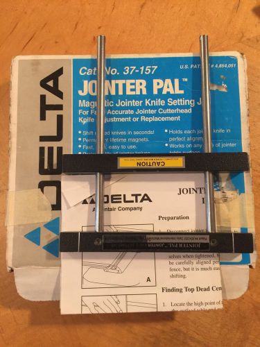 DELTA MODEL No. 37-157, &#034;JOINTER PAL&#034; MAGNETIC JOINTER KNIFE SETTING JIG