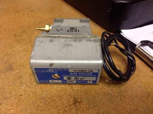 Johnson Controls 3 Way Solenoid Air Valve V11HGA-100