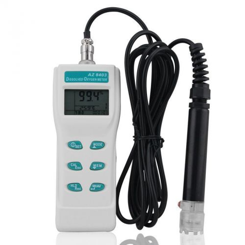 AZ8403 Handheld Dissolved Oxygen Meter DO / Temp / Salinity Datalo Datalogger