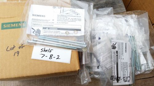 Lot of 19- Siemens Breaker Mounting Screw Kits MSE6, 55593