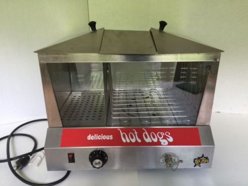 *Nice* Star 35SS Counter Top Hot Dog Steamer