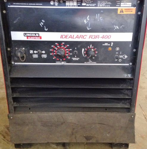 Lincoln Electric Welder 230/460V, 74/37amp, 60hz, 3 phase R3R-400   #5632