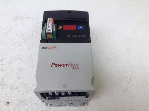 Allen Bradley 22D-D2P3N104 PowerFlex 40P 1 HP .75 kW VFD Drive 22DD2P3N104