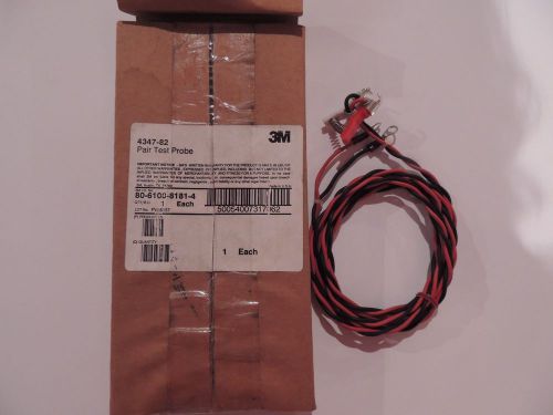 3M 4347 Pair Test Probe Clip 80-6100-8181-4 Cable Splicing Cross Box Terminal