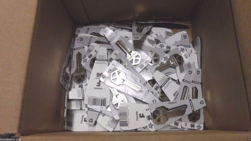 119 New Hillman 88250 Key Blanks #66 Cassette F