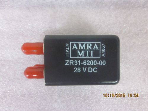 1 pc ZR31-6200-00 AMRA MTI,  Failsafe Coaxial Switch.. 28VDC, SMA(F)