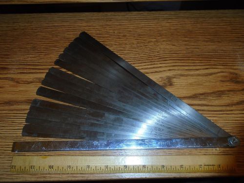 Proto Feeler Thickness Extra Long Gage Set Machinist Mechanics Tool 000TL